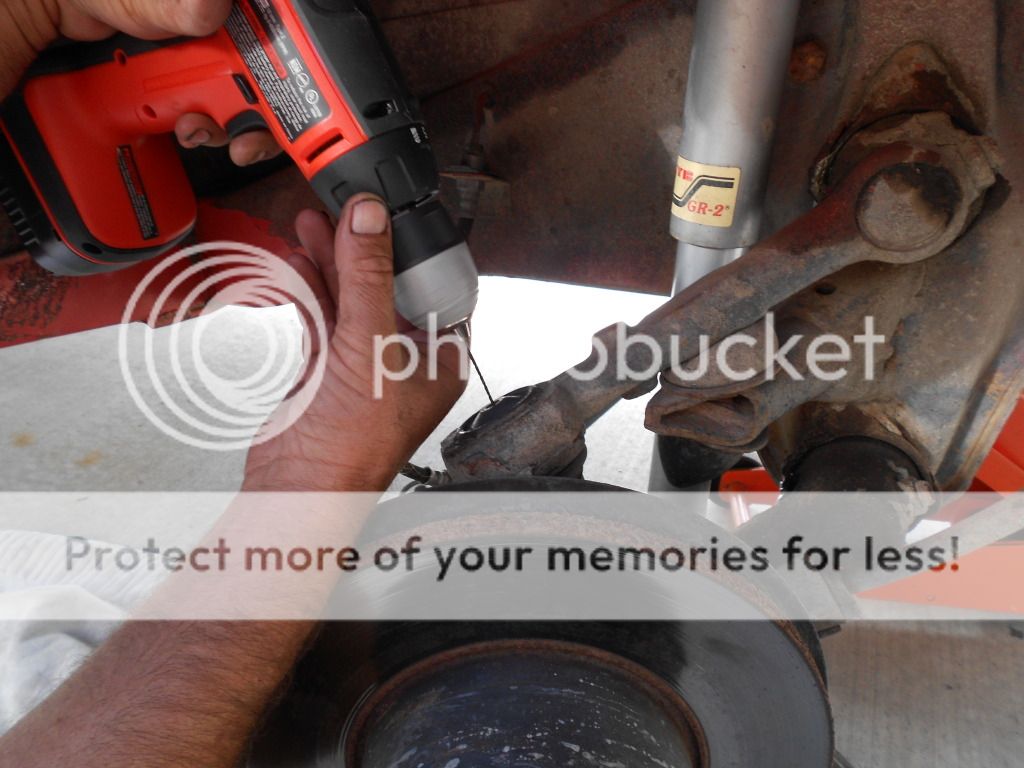 How To Tap Zerk Fittings in Bay Window Ball Joints Itinerant AirCooled